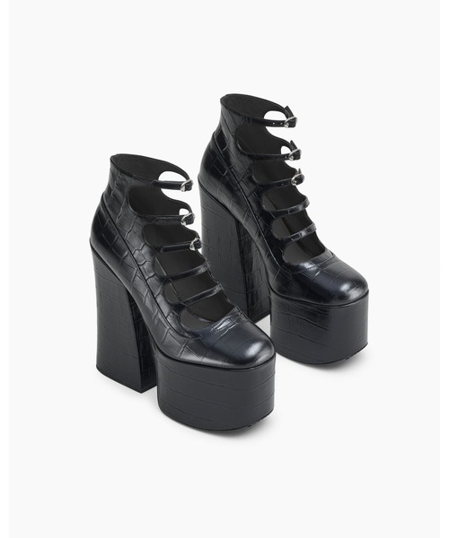 MARC JACOBS（マークジェイコブス）の「THE KIKI ANKLE BOOT/ザ キキ アンクル ブーツ（ブーツ・レディース・ブラック/ホワイト系・35/36/37/38/39）」の12枚目の写真