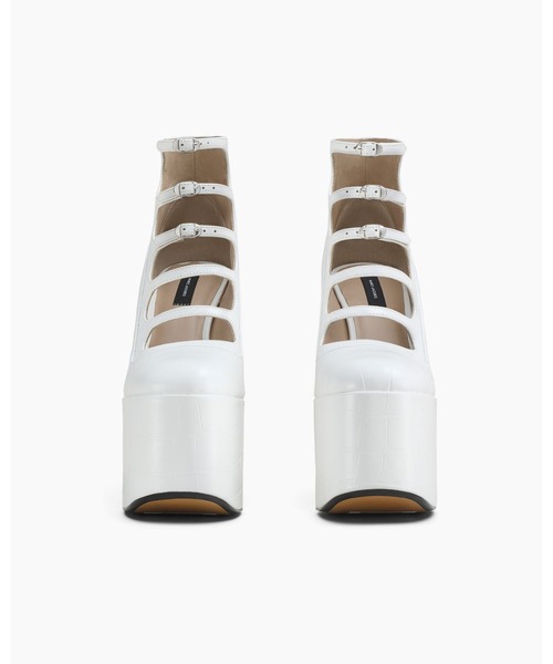 MARC JACOBS（マークジェイコブス）の「THE KIKI ANKLE BOOT/ザ キキ アンクル ブーツ（ブーツ・レディース・ブラック/ホワイト系・35/36/37/38/39）」の5枚目の写真