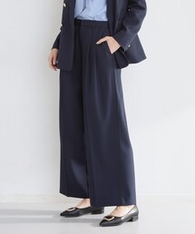 THE SHOP TK  | 【通勤にもデイリーにも】CAVIAN 2タックワイドパンツ/セットアップ可(その他パンツ)