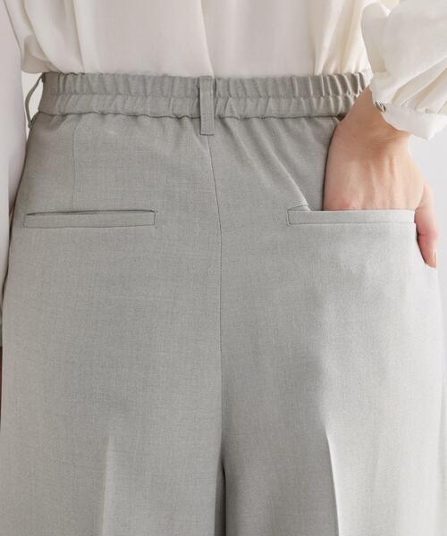 THE SHOP TK （ザ ショップ ティーケー ）の「【通勤・セレモニー】CAVIAN 2タックワイドパンツ/セットアップ可（その他パンツ・レディース・ネイビー/グレー・11/13/12）」の17枚目の写真