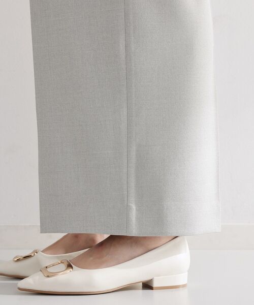 THE SHOP TK （ザ ショップ ティーケー ）の「【通勤・セレモニー】CAVIAN 2タックワイドパンツ/セットアップ可（その他パンツ・レディース・ネイビー/グレー・11/13/12）」の18枚目の写真