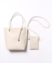 ESMERALDO happiness ショルダー付A4トート
