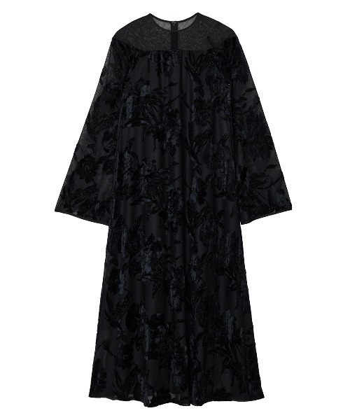 SHEER JACQUARD A LINE DRESS（ドレス）｜Ameri（アメリ）の