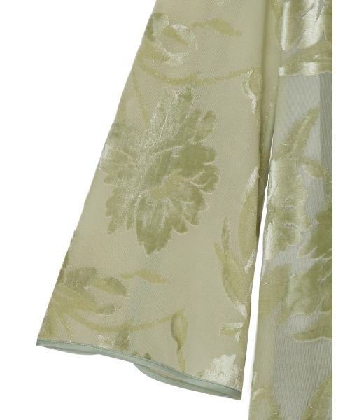 SHEER JACQUARD A LINE DRESS（ドレス）｜Ameri（アメリ）の