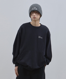LAD EDITION（ラッドエディション）の「Overfit Logo Pocket Sweatshirt_Black（スウェット）」