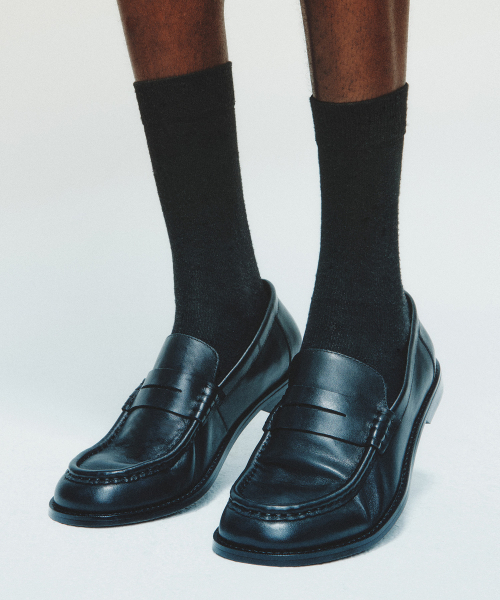LOSTGARDEN(ロストガーデン)の「UNIFORM Wide Loafer Black(ローファー・メンズ・その他・41.5/43.5/40/41/42/43/40.5/42.5/44)」の1枚目の写真
