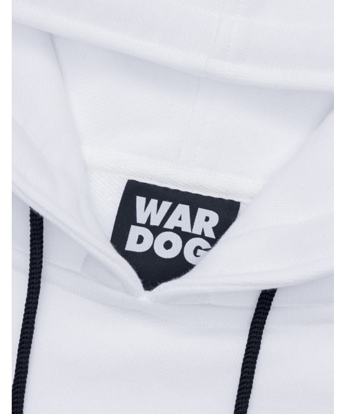 WARDOG(ワドッグ)の「ロゴパッチフードパーカー ホワイト(パーカー・レディース・その他・MEDIUM/X-LARGE)」の3枚目の写真