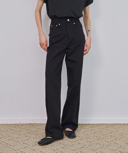 MARROT(マロット)の「テンセルコットンジーンズ_ブラック(その他パンツ・レディース・ブラック・SMALL/MEDIUM/LARGE)」の3枚目の写真
