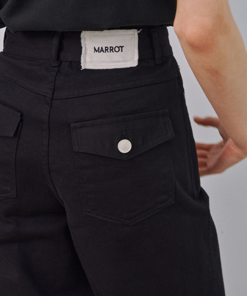 MARROT(マロット)の「テンセルコットンジーンズ_ブラック(その他パンツ・レディース・ブラック・SMALL/MEDIUM/LARGE)」の5枚目の写真