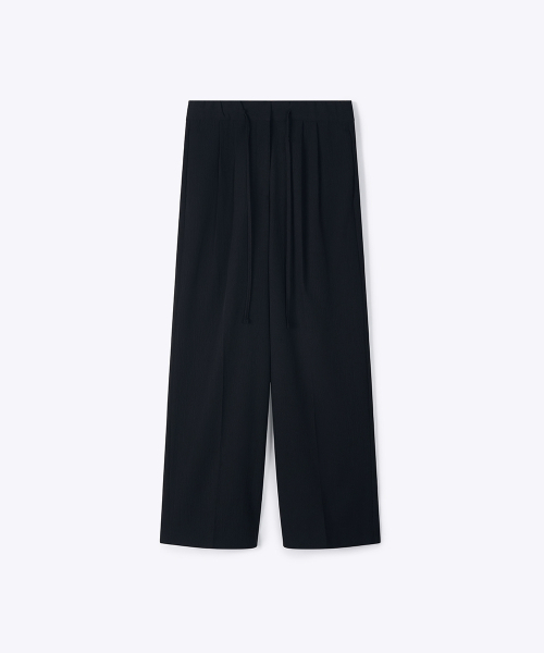 320SHOWROOM(320ショールーム)の「Luen Crinkle Summer Pants Black(スラックス・レディース・ブラック・SMALL/MEDIUM)」の4枚目の写真