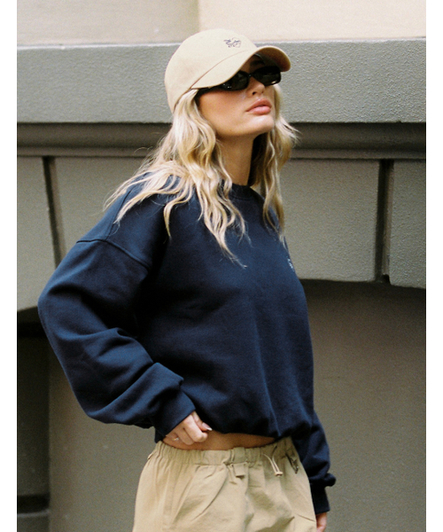 SURFEA（サーフィー）の「ALL-DAY CLASSIC SWEATSHIRT_NAVY（スウェット・レディース・その他・SMALL/LARGE）」の4枚目の写真