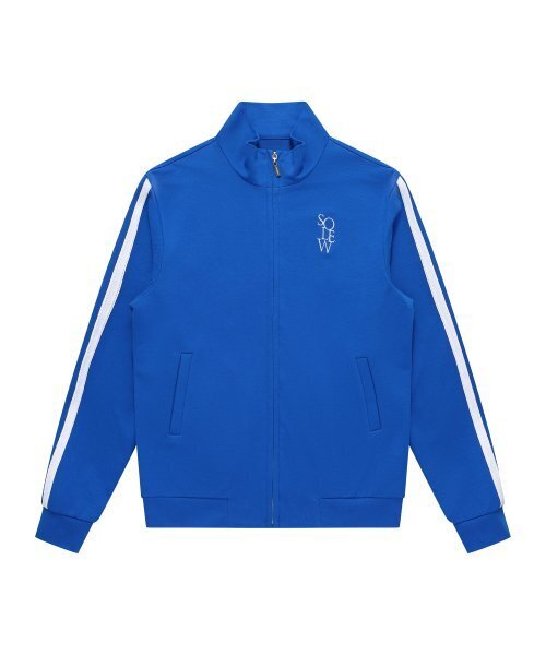 SOLEW(ソル)の「ロゴポイントトラックジップアップ_ロイヤルブルー(ナイロンジャケット・メンズ・その他・SMALL/MEDIUM/LARGE/X-LARGE)」の1枚目の写真