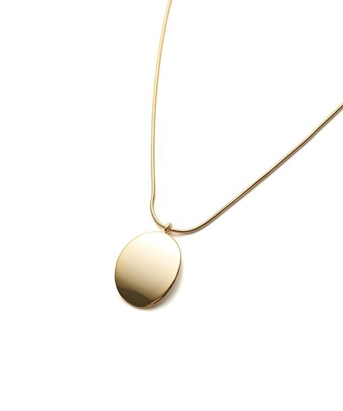 marjour（マージュール）の「LAYERED OVAL LOCKET NECKLACE（ネックレス・レディース・ゴールド・FREE）」の8枚目の写真