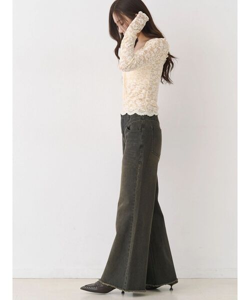 CALNAMUR（カルナムール）の「バイカラーローファーミュール（サンダル・レディース・ブラウン/ブラック・SMALL/MEDIUM/LARGE）」の12枚目の写真