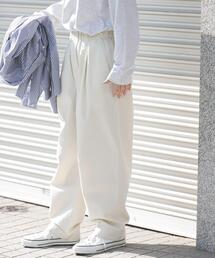 FORK&SPOON | FORK&SPOON コットンツイルカーブパンツ(その他パンツ)