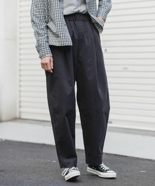 FORK&SPOON（フォークアンドスプーン）の「FORK&SPOON　コットンツイルカーブパンツ（その他パンツ・レディース・ブラック/アイボリー/ベージュ・2/1）」の10枚目の写真