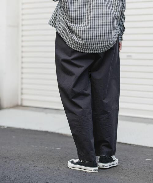 FORK&SPOON（フォークアンドスプーン）の「FORK&SPOON　コットンツイルカーブパンツ（その他パンツ・レディース・ブラック/アイボリー/ベージュ・2/1）」の11枚目の写真