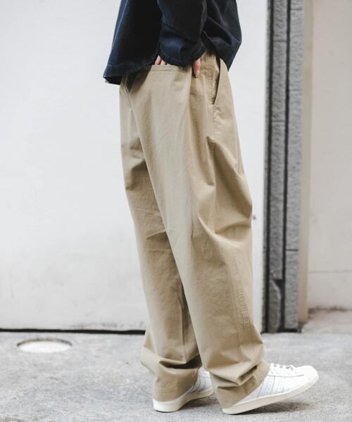 FORK&SPOON（フォークアンドスプーン）の「FORK&SPOON　コットンツイルカーブパンツ（その他パンツ・レディース・ブラック/アイボリー/ベージュ・2/1）」の21枚目の写真