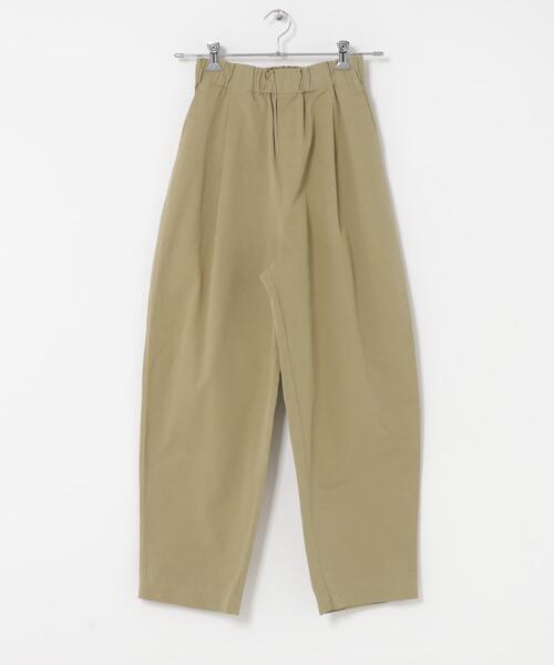 FORK&SPOON（フォークアンドスプーン）の「FORK&SPOON　コットンツイルカーブパンツ（その他パンツ・レディース・ブラック/アイボリー/ベージュ・2/1）」の18枚目の写真