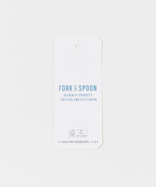 FORK&SPOON(フォークアンドスプーン)の「FORK&SPOON コットンツイルカーブパンツ(その他パンツ・レディース・ブラック/アイボリー/ベージュ・2/1)」の13枚目の写真