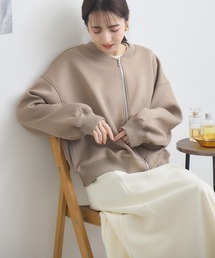 RU.TI.LE（ルチル）の「【RU.TI.LE】ダンボールニットブルゾン（ブルゾン）」