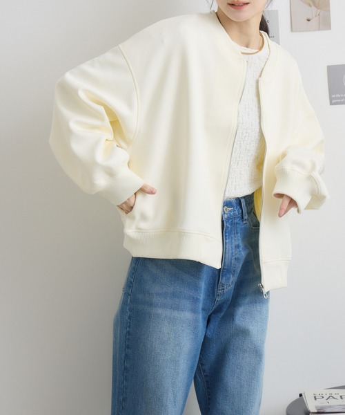 セール】【RU.TI.LE】ダンボールニットブルゾン（ブルゾン）｜RU.TI.LE