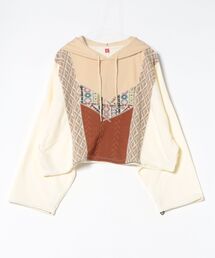 チャイハネ | 【チャイハネ】ファランナパッチワークパーカー(パーカー)