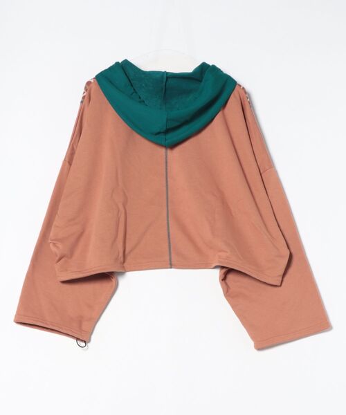 チャイハネ(チャイハネ)の「【チャイハネ】ファランナパッチワークパーカー(パーカー・レディース・ホワイト/ブラウン/ブラック・FREE)」の8枚目の写真