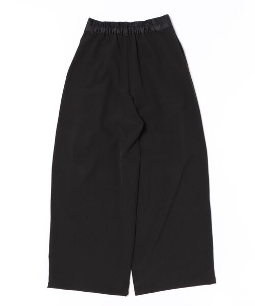 STYLEBLOCK（スタイルブロック）の「ポーラヴィンテージサテンベルトタックパンツ（その他パンツ・レディース・ベージュ/チャコールグレー/ブラック・M）」の7枚目の写真