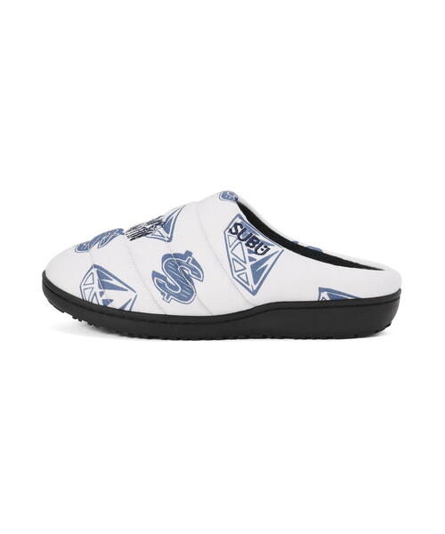 BEAVER(ビーバー)の「MANASTASHxBILLIONAIRE BOYS CLUB/ビリオネア・ボーイズ・クラブ/BBC MANA SUBU EMB LOGO(サンダル・メンズ・ブラック/グレー・0/1/2/3)」の4枚目の写真