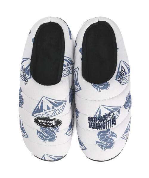 BEAVER(ビーバー)の「MANASTASHxBILLIONAIRE BOYS CLUB/ビリオネア・ボーイズ・クラブ/BBC MANA SUBU EMB LOGO(サンダル・メンズ・ブラック/グレー・0/1/2/3)」の14枚目の写真