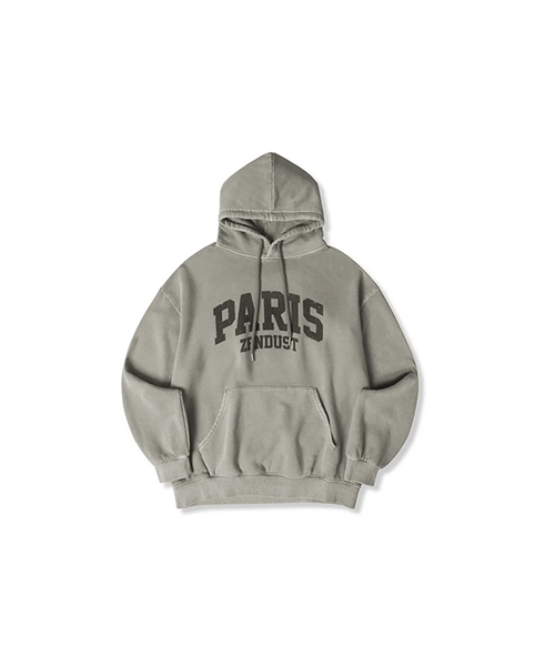 ZENDUST(ジェンダスト)の「Paix Hoody - 6COL(パーカー・レディース・ブラックミックス/ライトカーキ/ライトピンク/ブラック/アッシュグレー/チェリーピンク・SMALL/MEDIUM/LARGE)」の1枚目の写真