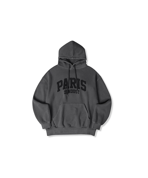 ZENDUST(ジェンダスト)の「Paix Hoody - 6COL(パーカー・レディース・ブラックミックス/ライトカーキ/ライトピンク/ブラック/アッシュグレー/チェリーピンク・SMALL/MEDIUM/LARGE)」の3枚目の写真