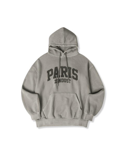 ZENDUST(ジェンダスト)の「Paix Hoody - 6COL(パーカー・レディース・ブラックミックス/ライトカーキ/ライトピンク/ブラック/アッシュグレー/チェリーピンク・SMALL/MEDIUM/LARGE)」の10枚目の写真