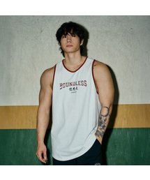 JELEVE（ジェイエルブ）の「バウンダリスロゴスリーブレス（Tシャツ/カットソー）」