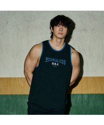 JELEVE（ジェイエルブ）の「バウンダリスロゴスリーブレス（Tシャツ/カットソー）」