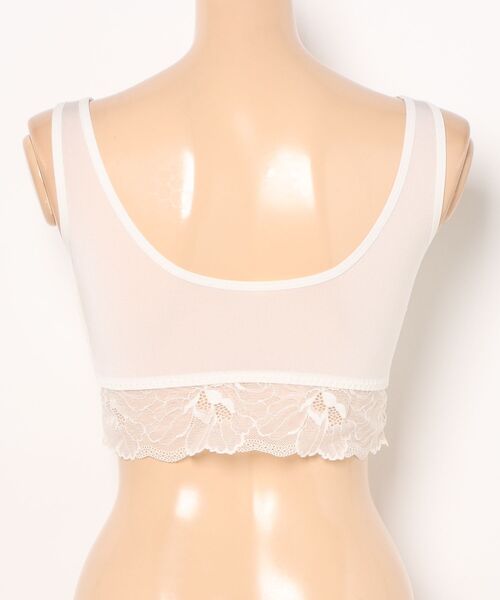 northerly（ノーザリー）の「毎日らくちん、楽しくバストケアもちもちナイトブラ【ナイト＆ディブラ】フロントホック無し（ナイトブラ・レディース・ホワイト/バーガンディー・MEDIUM/X-LARGE/LARGE）」の11枚目の写真