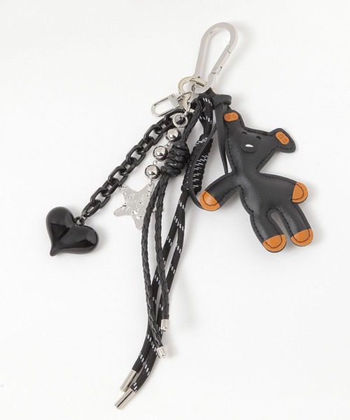 LAKOLE（ラコレ）の「ベアバッグチャーム / 634154（キーホルダー・レディース・ブラウン/ブラック・FREE）」の2枚目の写真