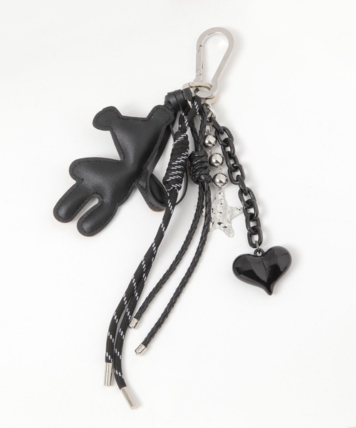 LAKOLE（ラコレ）の「ベアバッグチャーム / 634154（キーホルダー・レディース・ブラウン/ブラック・FREE）」の3枚目の写真