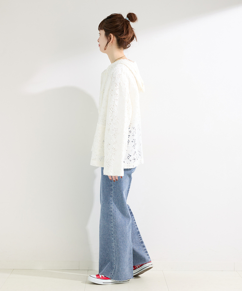 B.C STOCK(ベーセーストック)の「ウォッシャブル / DU JOUR / デュ ジュール PIN SEAM LEAN JEAN(デニムパンツ・レディース・ブルー系その他/ネイビー・36/38)」の11枚目の写真