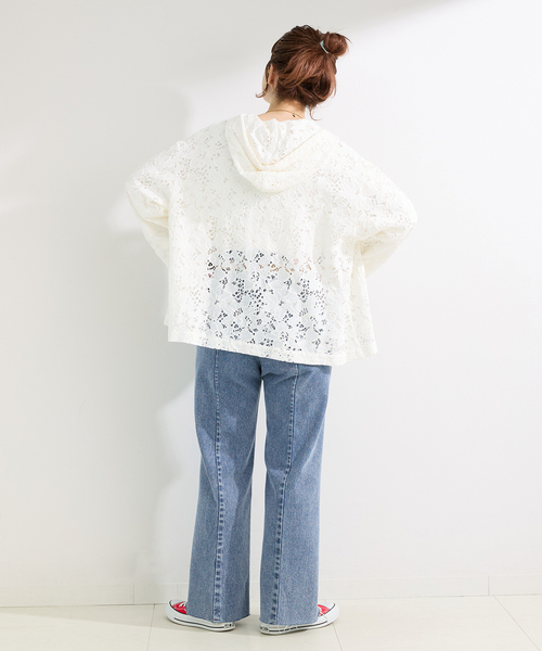 B.C STOCK(ベーセーストック)の「ウォッシャブル / DU JOUR / デュ ジュール PIN SEAM LEAN JEAN(デニムパンツ・レディース・ブルー系その他/ネイビー・36/38)」の12枚目の写真