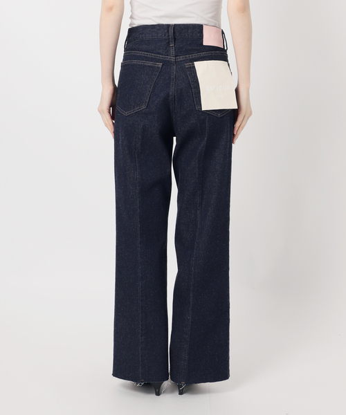 B.C STOCK(ベーセーストック)の「ウォッシャブル / DU JOUR / デュ ジュール PIN SEAM LEAN JEAN(デニムパンツ・レディース・ブルー系その他/ネイビー・36/38)」の18枚目の写真