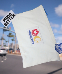 MOODBETTER（ムード ベター）の「LABEL POUCH CREAM（ポーチ）」