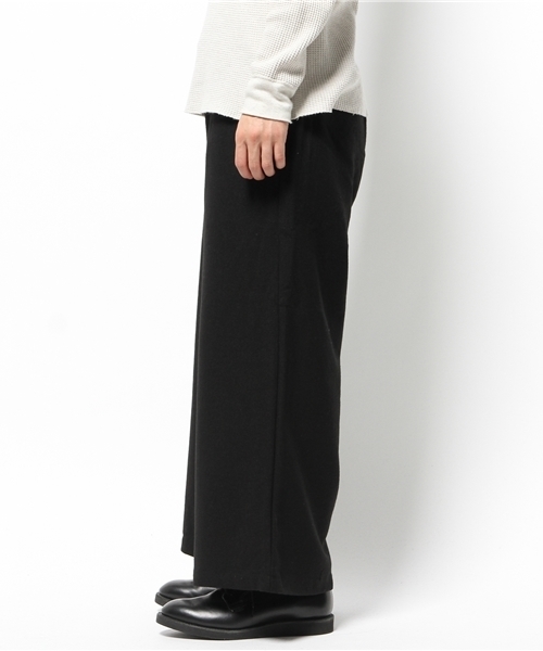 Lui's（ルイス）の「Lui's(ルイス) メルトンワイドパンツ（その他パンツ・メンズ・チャコールグレー/ブラック・MEDIUM/SMALL）」の4枚目の写真