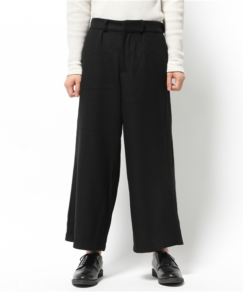 Lui's（ルイス）の「Lui's(ルイス) メルトンワイドパンツ（その他パンツ・メンズ・チャコールグレー/ブラック・MEDIUM/SMALL）」の6枚目の写真