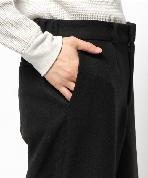 Lui's（ルイス）の「Lui's(ルイス) メルトンワイドパンツ（その他パンツ・メンズ・チャコールグレー/ブラック・MEDIUM/SMALL）」の9枚目の写真