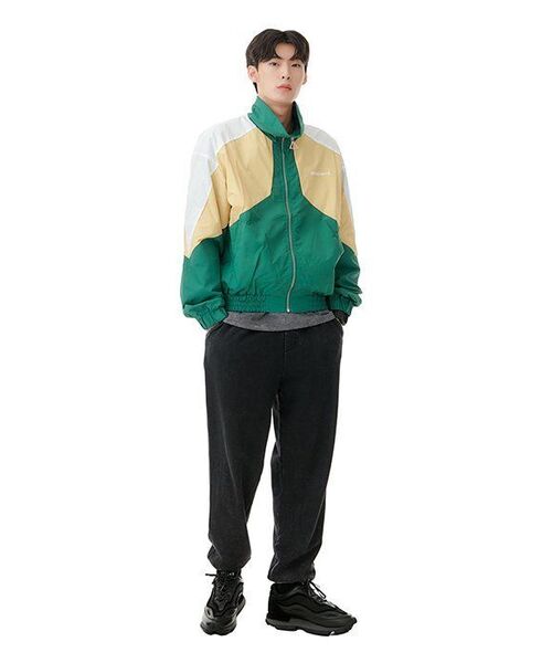 SEARCH410（サーチ410）の「[UNISEX] TRIPLE COMBINATION WINDBREAKER_GREEN（ナイロンジャケット・レディース・その他・M/L）」の2枚目の写真