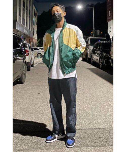 SEARCH410（サーチ410）の「[UNISEX] TRIPLE COMBINATION WINDBREAKER_GREEN（ナイロンジャケット・レディース・その他・M/L）」の3枚目の写真