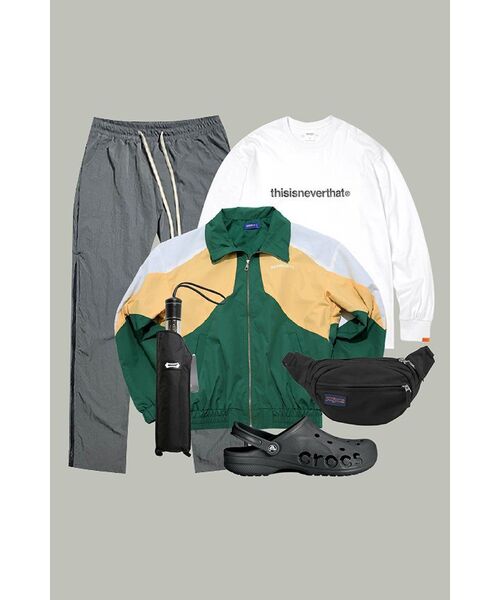 SEARCH410（サーチ410）の「[UNISEX] TRIPLE COMBINATION WINDBREAKER_GREEN（ナイロンジャケット・レディース・その他・M/L）」の4枚目の写真