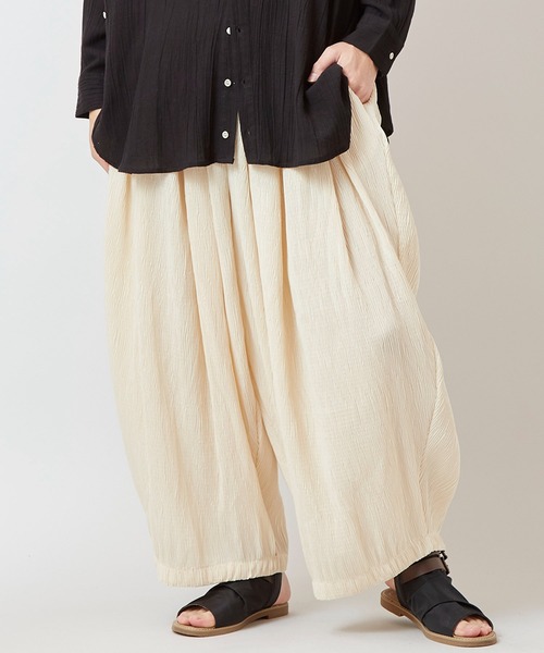 チャイハネ(チャイハネ)の「【チャイハネ】プリメナMEN'Sワイドパンツ(その他パンツ・メンズ・オレンジ/ホワイト/ブラック・FREE)」の6枚目の写真